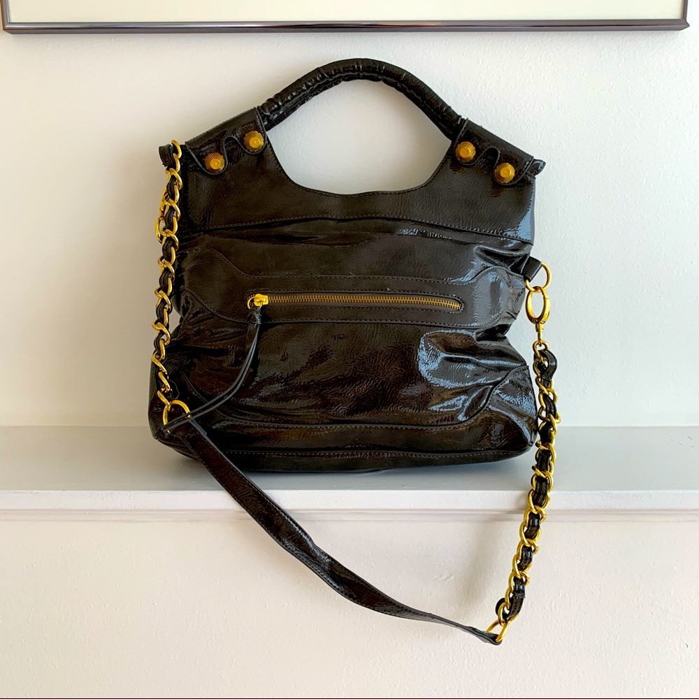 Bedo patent bag